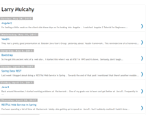 Tablet Screenshot of larrymulcahy.blogspot.com