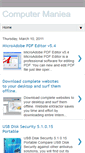 Mobile Screenshot of computermaniea.blogspot.com