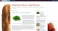 Desktop Screenshot of consumingnutrition.blogspot.com