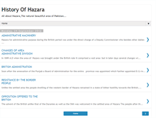 Tablet Screenshot of hamarahazara.blogspot.com