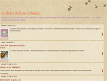 Tablet Screenshot of ledolcideliziedimanu.blogspot.com