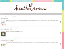 Tablet Screenshot of heatherrosas.blogspot.com