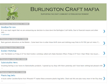 Tablet Screenshot of burlingtoncraftmafia.blogspot.com