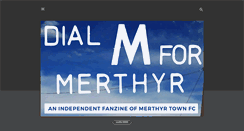 Desktop Screenshot of dialmformerthyr.blogspot.com