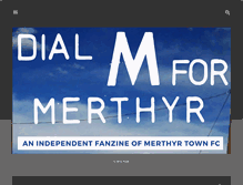 Tablet Screenshot of dialmformerthyr.blogspot.com