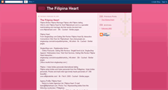 Desktop Screenshot of filipinaheart.blogspot.com
