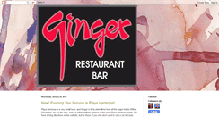 Desktop Screenshot of gingercostarica.blogspot.com