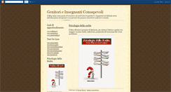 Desktop Screenshot of genitoriconsapevoli.blogspot.com
