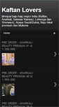Mobile Screenshot of kaftanlovers.blogspot.com