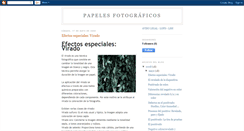 Desktop Screenshot of papelesfotograficos.blogspot.com