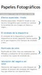 Mobile Screenshot of papelesfotograficos.blogspot.com
