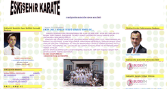 Desktop Screenshot of eskisehirkarate.blogspot.com