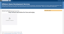 Desktop Screenshot of offshoregamedevelopmentindia.blogspot.com