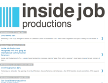 Tablet Screenshot of insidejobproductions.blogspot.com