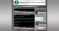 Desktop Screenshot of extremetecharena.blogspot.com
