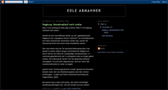Desktop Screenshot of edle-abmahner.blogspot.com