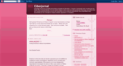 Desktop Screenshot of ciberjornal.blogspot.com