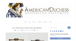 Desktop Screenshot of americanduchess.blogspot.com