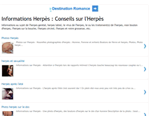 Tablet Screenshot of informations-herpes.blogspot.com