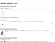 Tablet Screenshot of ikimakeupstudio.blogspot.com