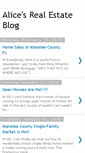 Mobile Screenshot of alicerealestate.blogspot.com