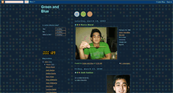 Desktop Screenshot of greenatblue.blogspot.com