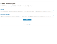Tablet Screenshot of finchwoodworks.blogspot.com