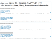 Tablet Screenshot of cheaptohouseholdbatteries12v.blogspot.com