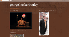 Desktop Screenshot of georgehoskerbouley.blogspot.com