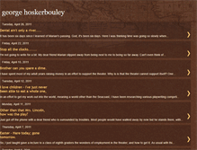 Tablet Screenshot of georgehoskerbouley.blogspot.com