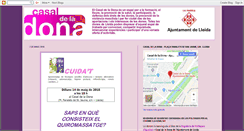 Desktop Screenshot of casaldeladona-lleida.blogspot.com