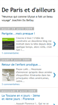 Mobile Screenshot of deparisetdailleurs.blogspot.com