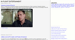 Desktop Screenshot of inflightentertainment.blogspot.com