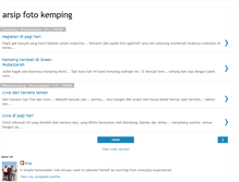 Tablet Screenshot of dezarsipfotokemping.blogspot.com