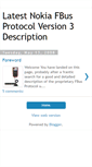 Mobile Screenshot of nokiafbus.blogspot.com