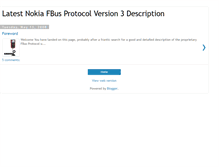 Tablet Screenshot of nokiafbus.blogspot.com