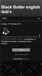 Mobile Screenshot of blackbutlerenglishdubs.blogspot.com