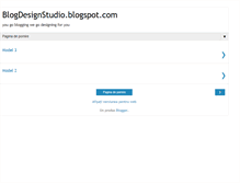 Tablet Screenshot of blogdesignstudio.blogspot.com
