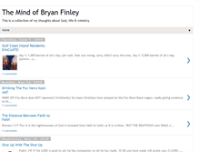 Tablet Screenshot of bryanfinley.blogspot.com