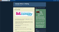 Desktop Screenshot of comedywriting.blogspot.com