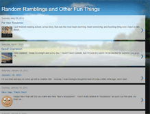 Tablet Screenshot of otherfunthings.blogspot.com