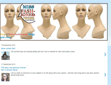 Tablet Screenshot of missfashioned.blogspot.com