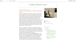 Desktop Screenshot of farmfreshfem.blogspot.com