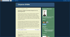 Desktop Screenshot of cheyenneathena.blogspot.com
