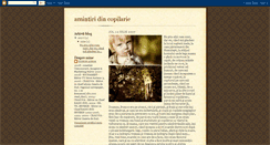 Desktop Screenshot of amintiriledincopilarie.blogspot.com