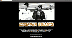 Desktop Screenshot of chopperbullets.blogspot.com