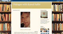 Desktop Screenshot of kamal-salibi.blogspot.com