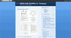 Desktop Screenshot of guanellaparaguay.blogspot.com