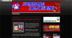 Desktop Screenshot of juvenilesdeloctavio.blogspot.com