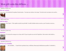 Tablet Screenshot of monptitcoindesdelices.blogspot.com